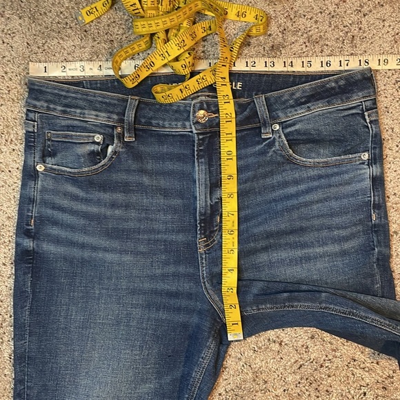 American Eagle Next Level Stretch Dark Wash Jean‎ Size 18 - Picture 7 of 9